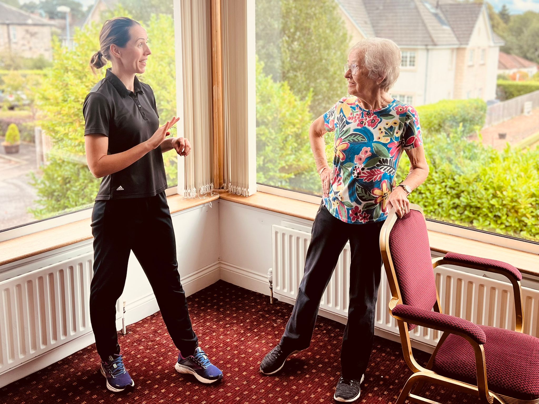 Physiotherapy session 2