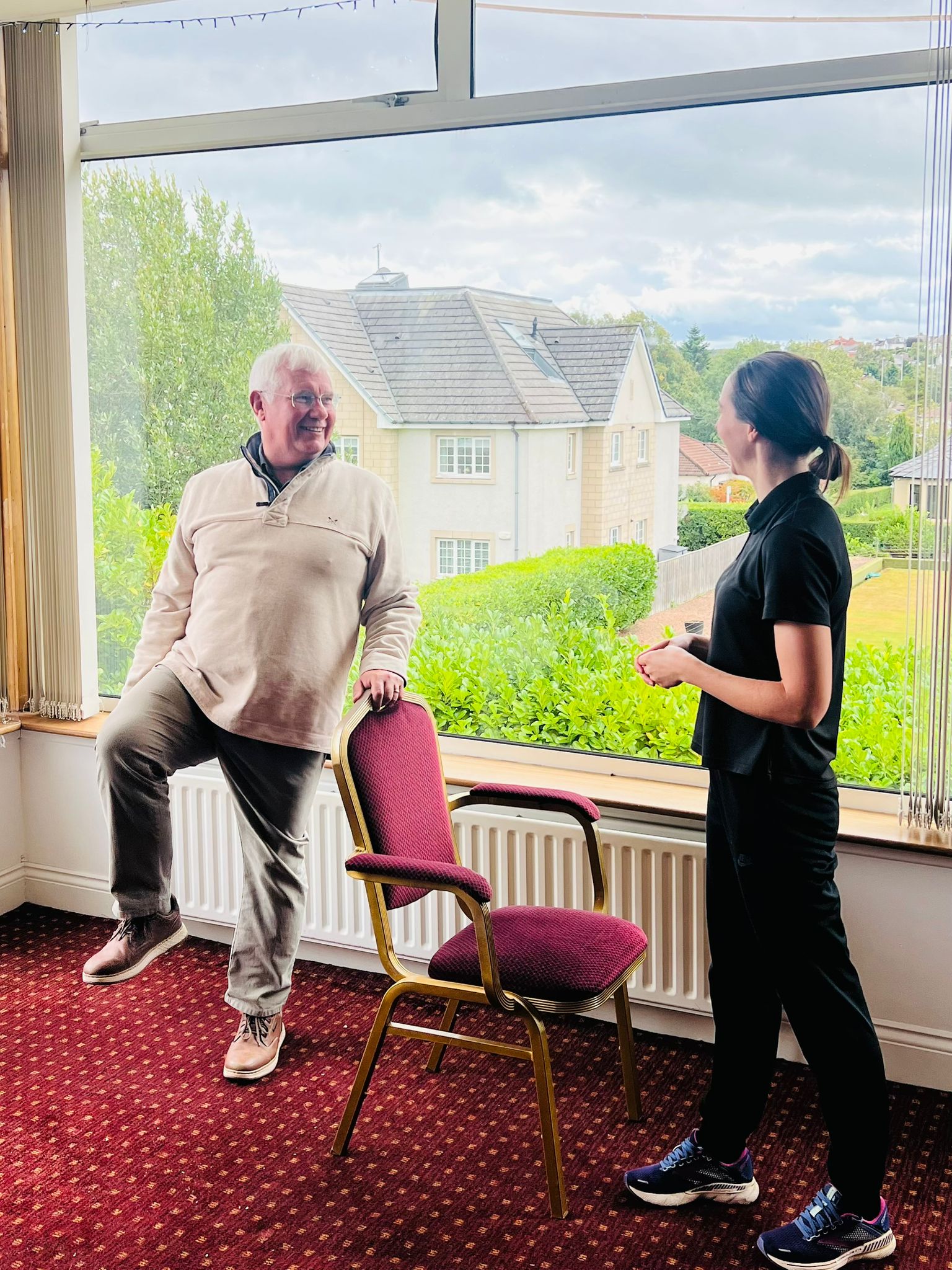 Physiotherapy session 1